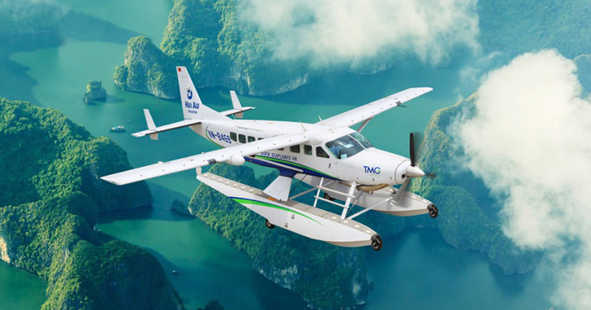 Discover Halong Bay with a Seaplane
