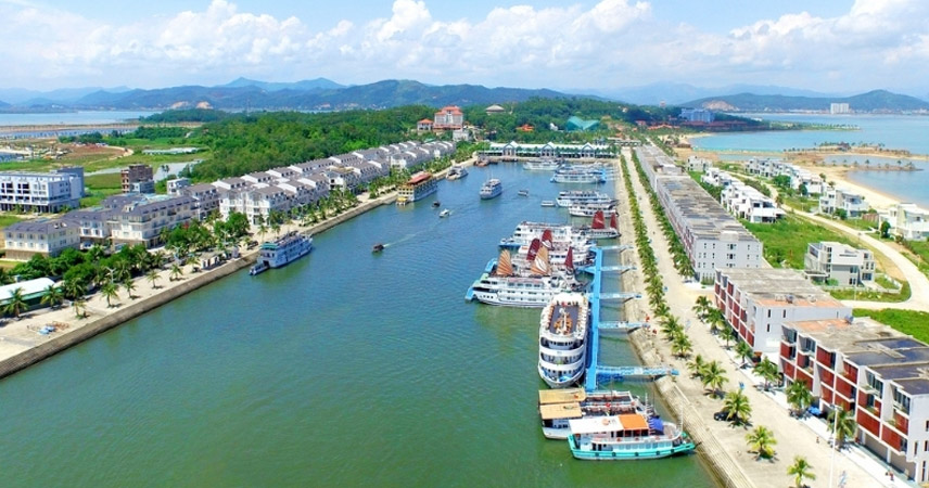 Gate B is the main area for overnight and luxury cruises