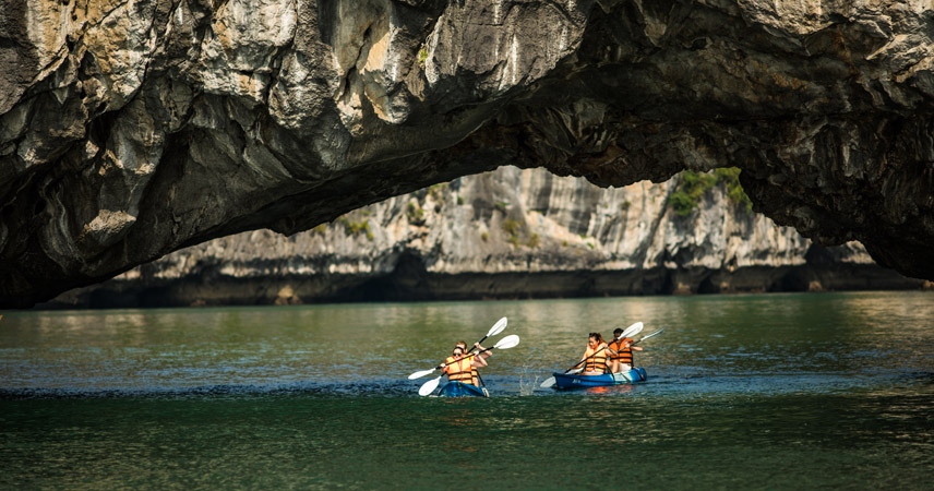 Experience Halong Bay by Kayaking