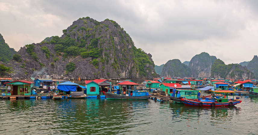 Discover Cua Van Fishing Village