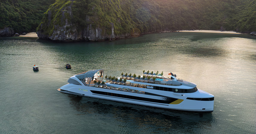 Explore Sung Sot Cave (Surprising Cave) on Dolphin Day Cruise