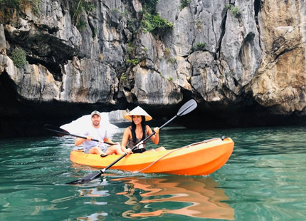 Explore the Light Cave by Kayaking
