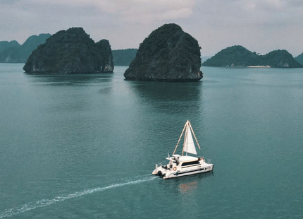 Relax on Halong Bay