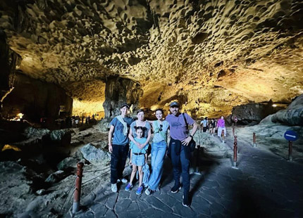 Discover Sung Sot Cave, Halong Bay's largest and most beautiful cave.