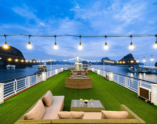 Explore Halong Bay on Aqua Elegance Cruise