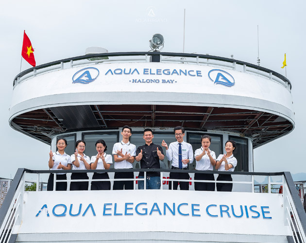 Explore Halong Bay on Aqua Elegance Cruise