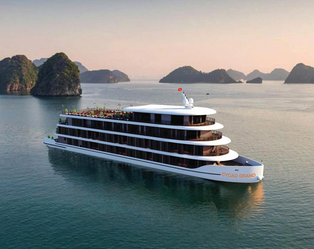 Explore Bai Tu Long Bay on Cycad Grand Cruise
