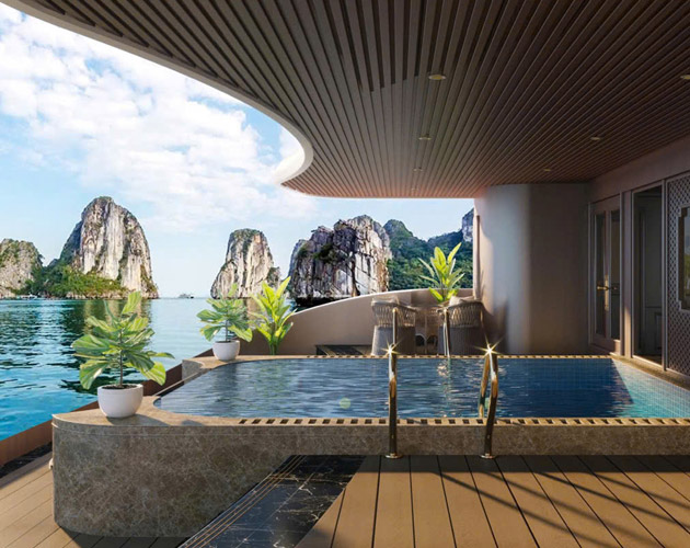 Explore Bai Tu Long Bay on Cycad Grand Cruise