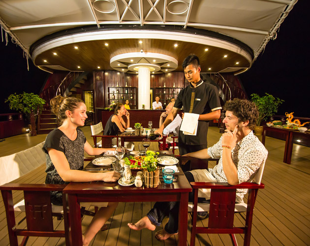 Discover Bai Tu Long Bay on Dragon Legend Cruise