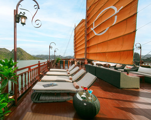 Explore Halong Bay on Emperor Cruises Legacy