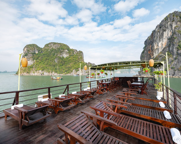 Discover Halong Bay on the Garden Bay Legend Cruise