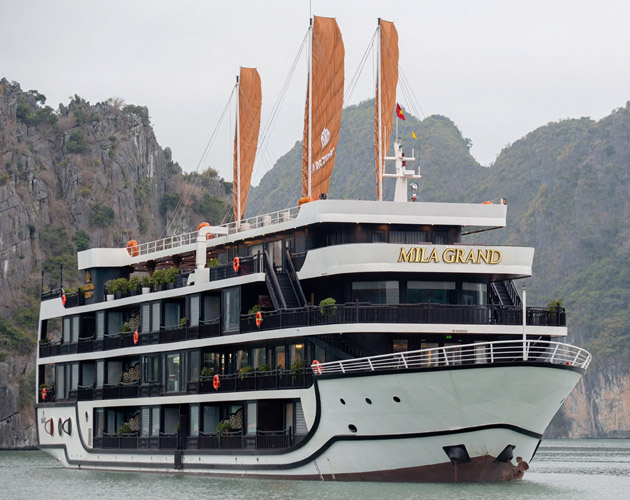 Discover Halong Bay on Mila Grand Cruise
