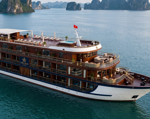Discover Halong Bay on Orchid Luxury Cruise