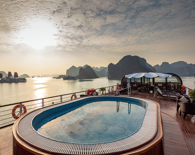Venture into Halong Bay with Orchid Premium Cruise
