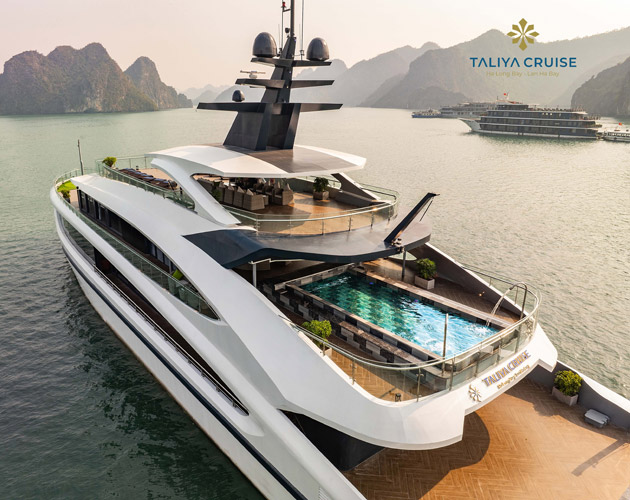 Discover Halong Bay on the premium Taliya Cruise