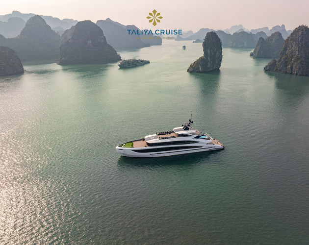 Discover Halong Bay on the premium Taliya Cruise