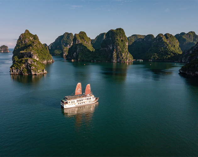 Elegant Halong Bay Journey on Heritage Line Violet Cruise